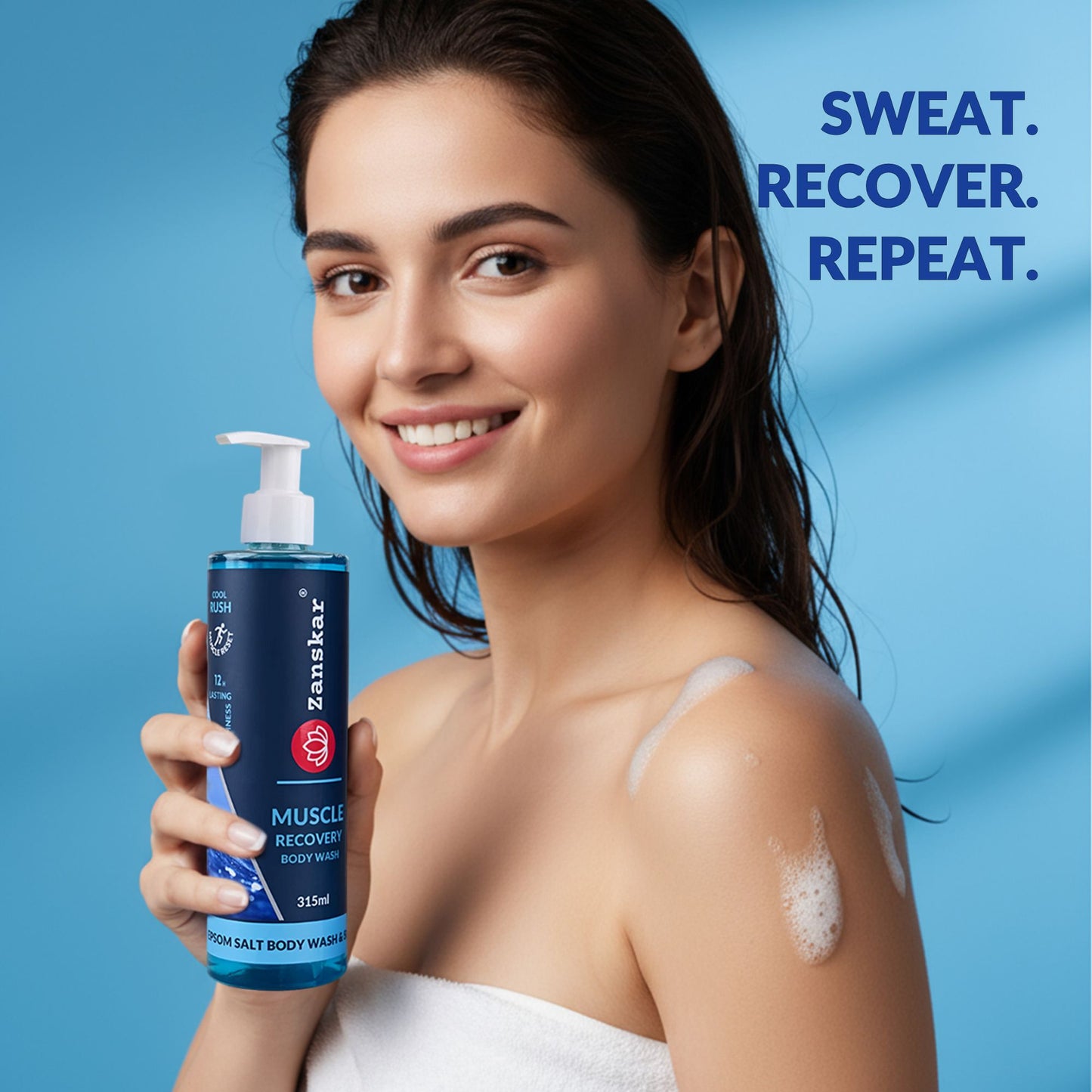 Muscle Recovery Epsom Body Wash (315ml)