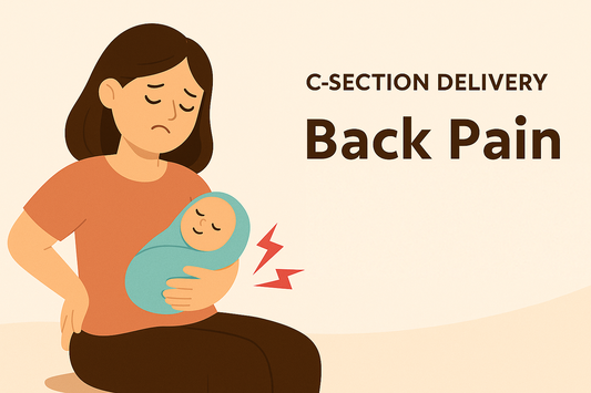 Back pain after C-section: causes, tips, and exercises to feel better