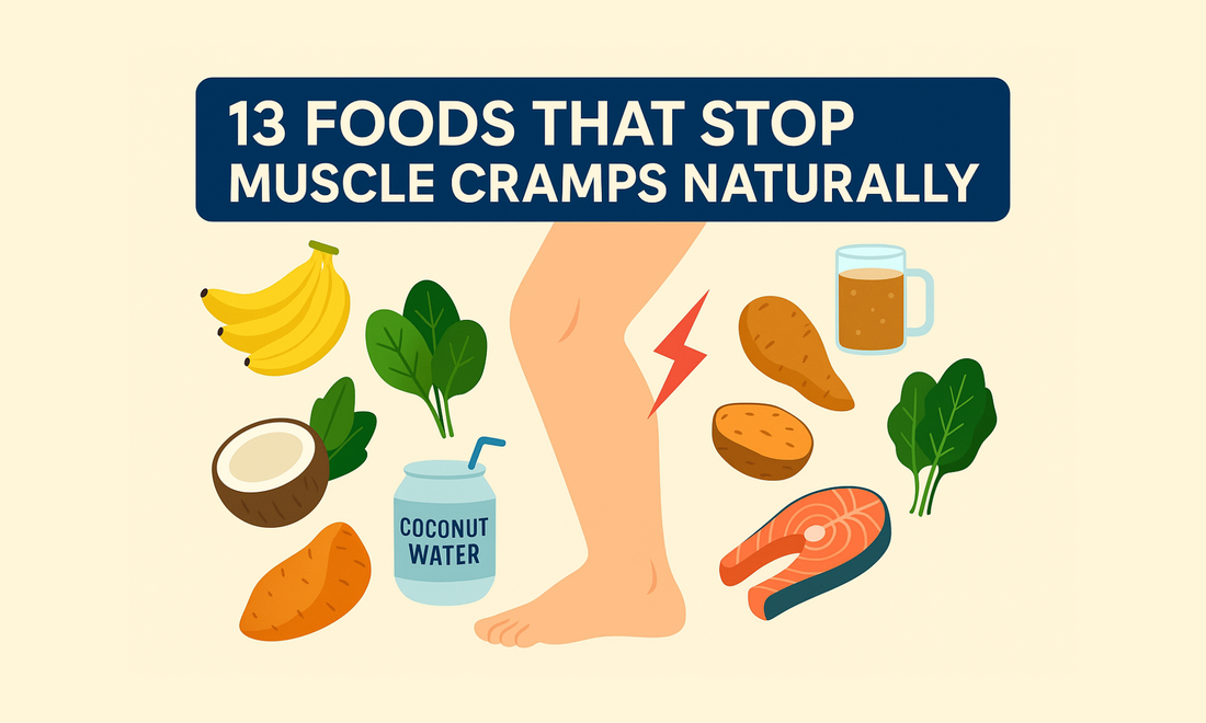13 Everyday Foods That Help With Leg Cramps at Night