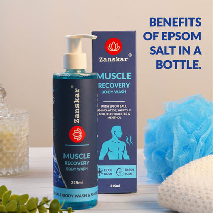 Muscle Recovery Epsom Body Wash (315ml)