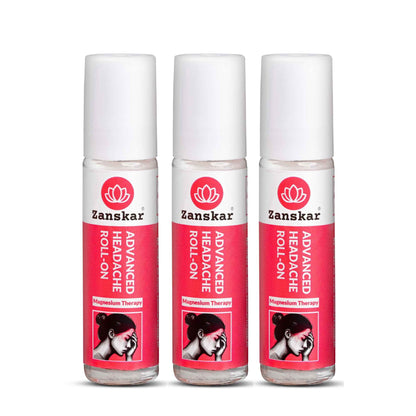 Advanced Headache Roll-on (10ml) - Pack of 3