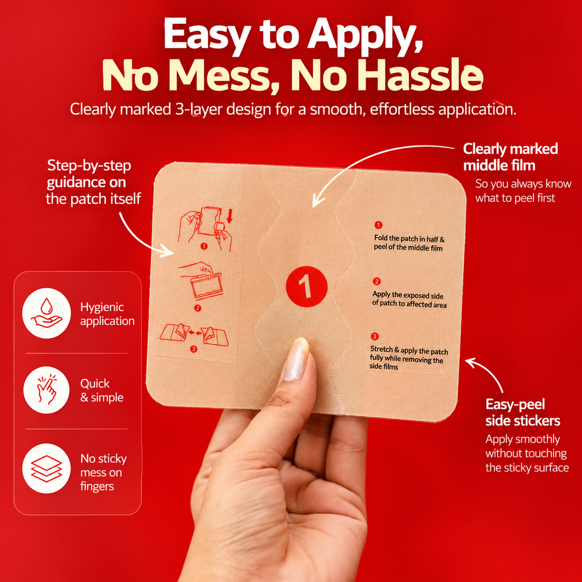 Advanced Knee Pain Healing Patch