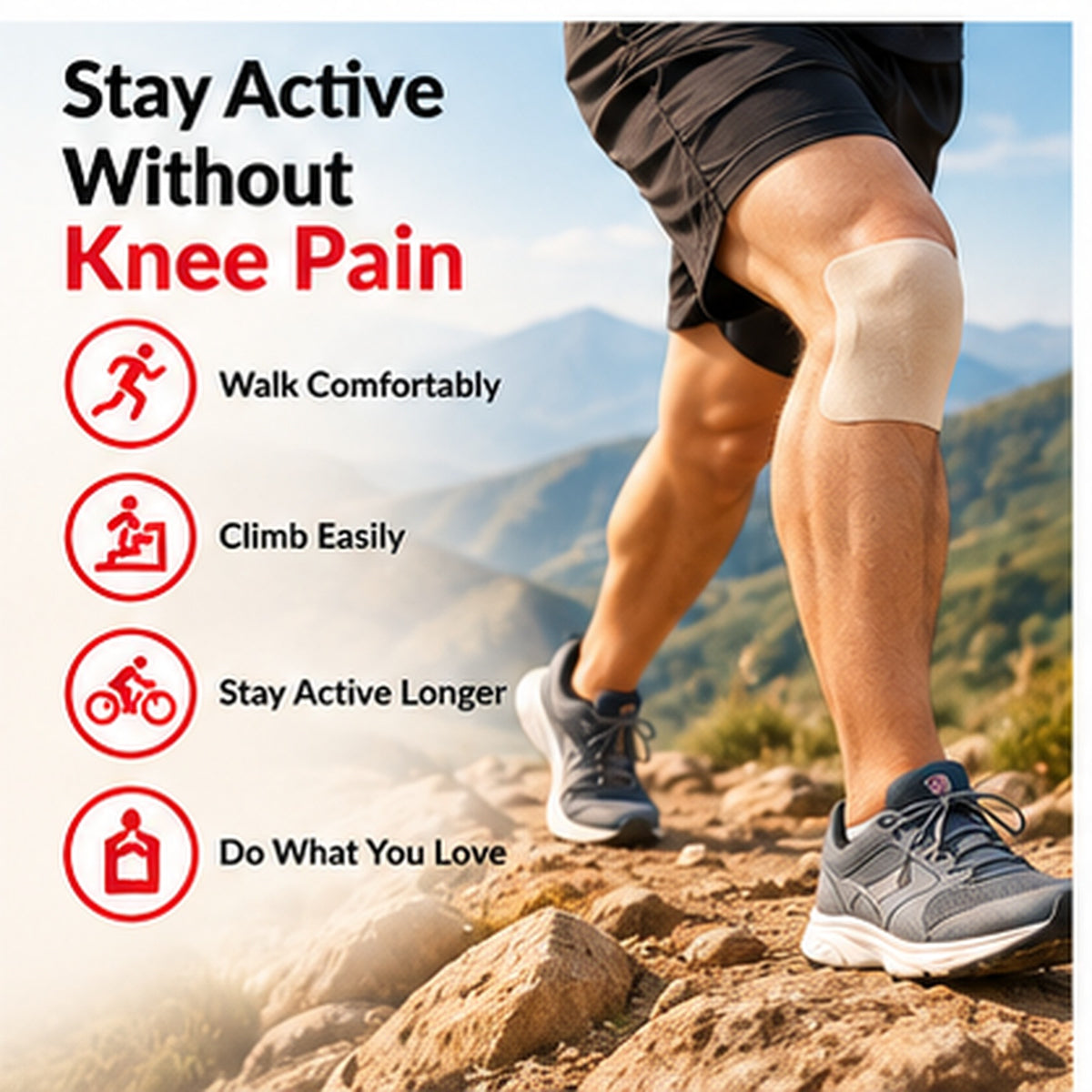 Advanced Knee Pain Healing Patch