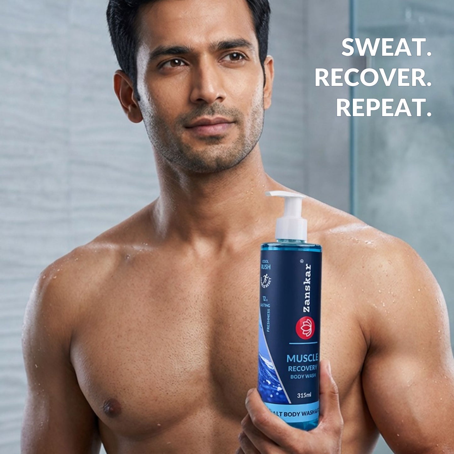 Muscle Recovery Epsom Body Wash (315ml)