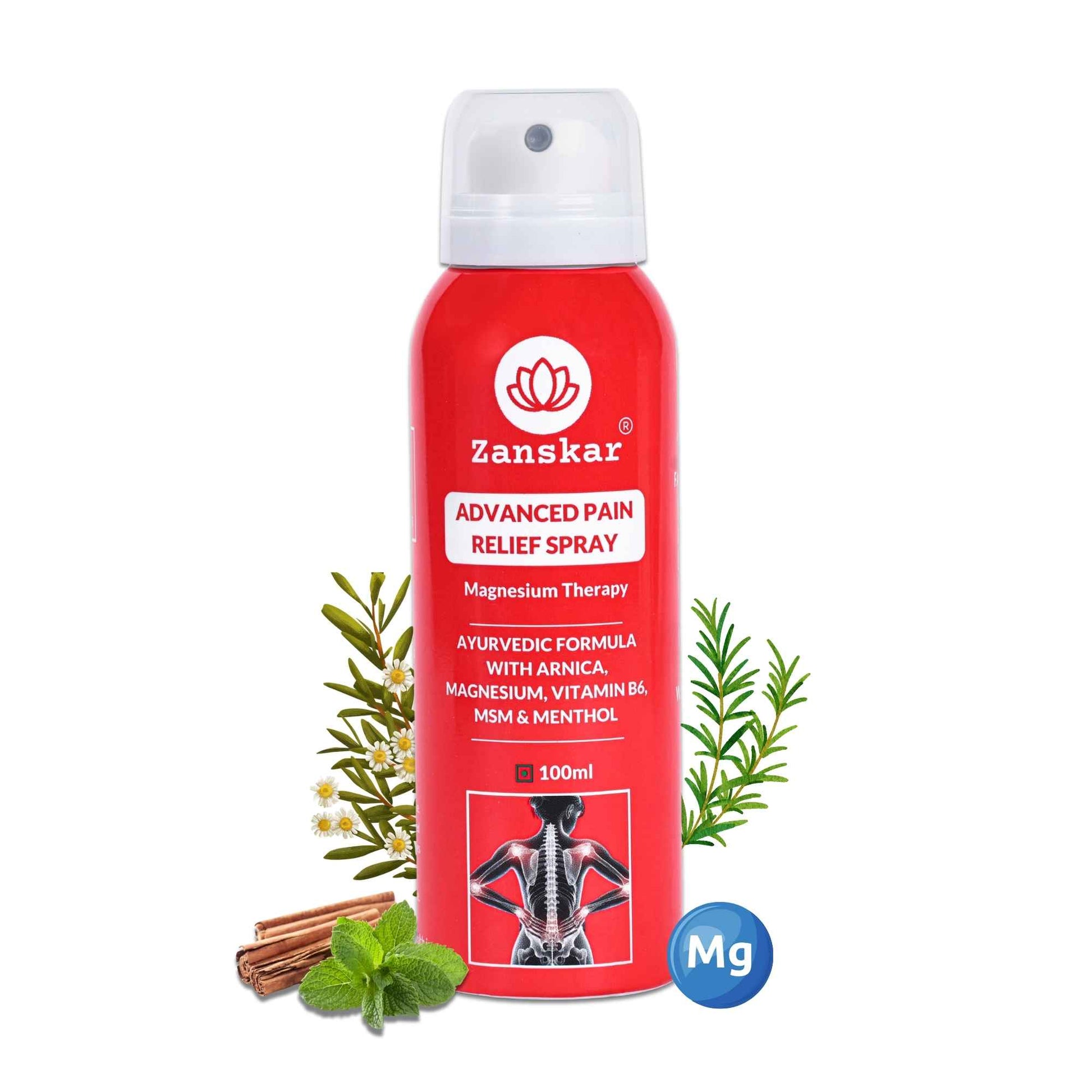 Advanced Pain Relief Spray (100ml) - Zanskar